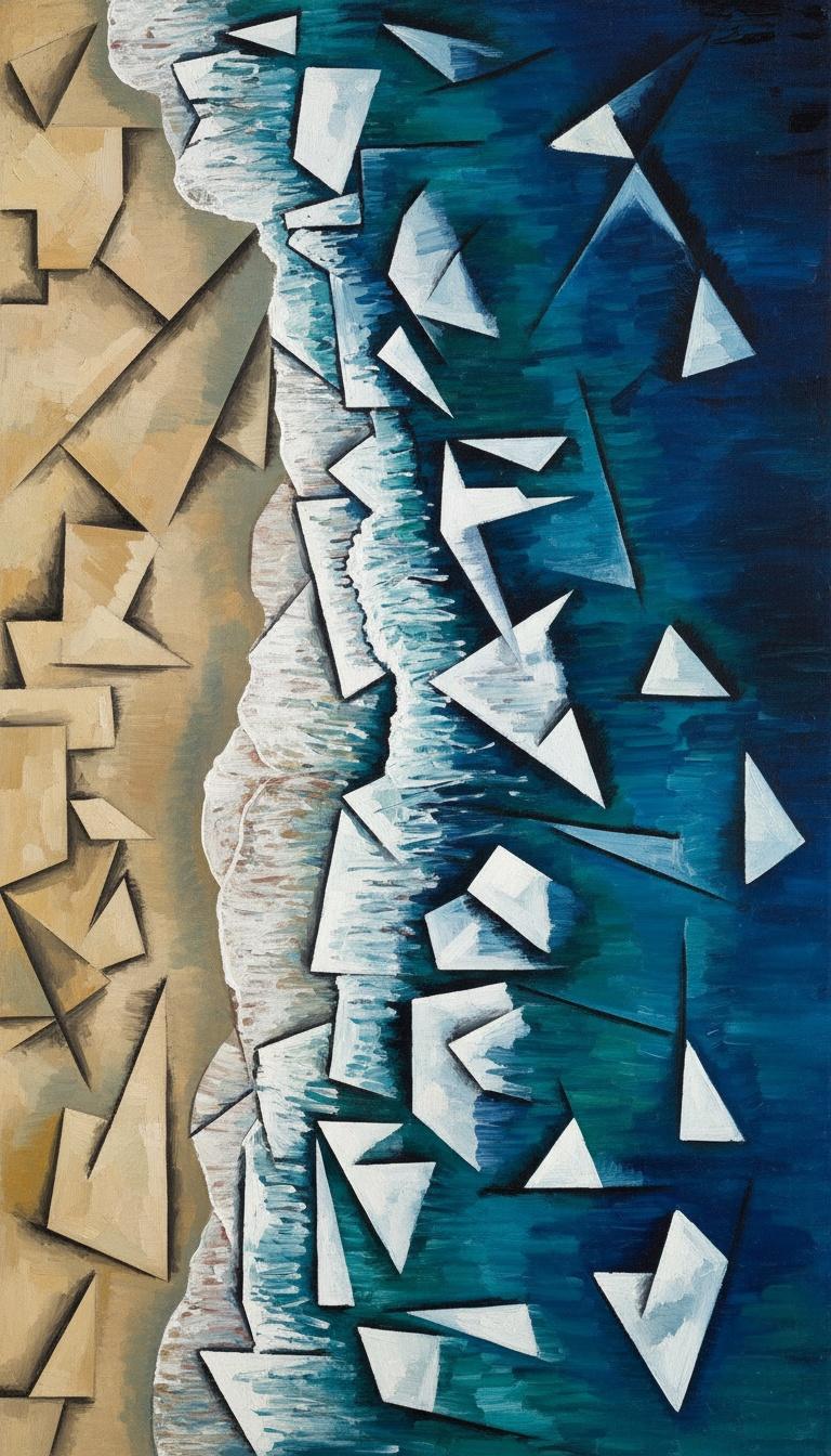 Prismatic Fracture: The Elemental Convergence — Jacques Villedieu