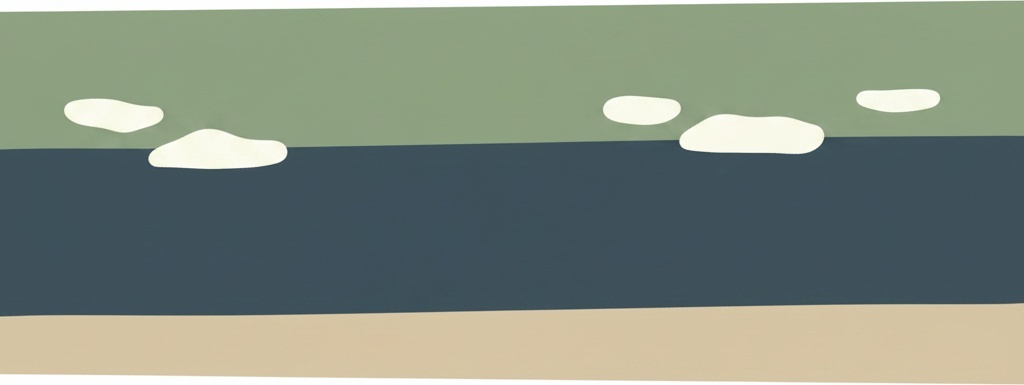 Stratified Serenity: An Exclusive Panoramic Study Of Sage And Slate Horizons — Laurent Bernard