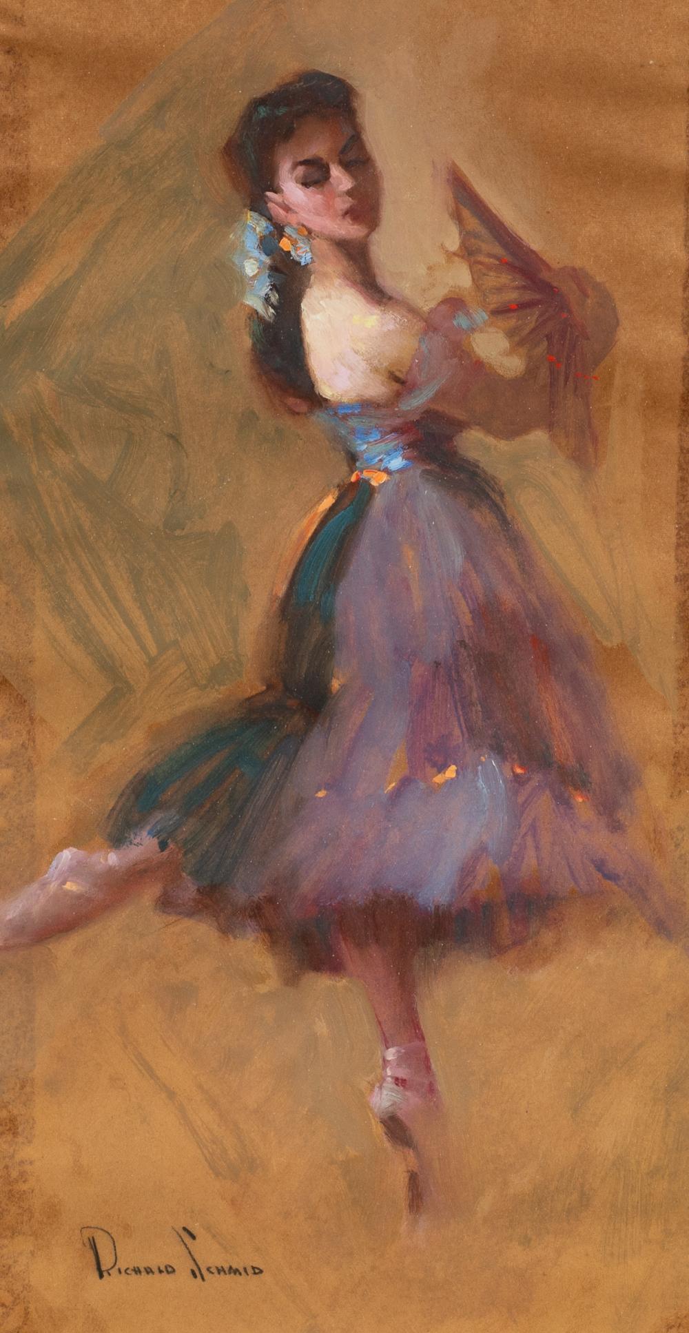 Portrait Of A Ballerina — Richard Schmid
