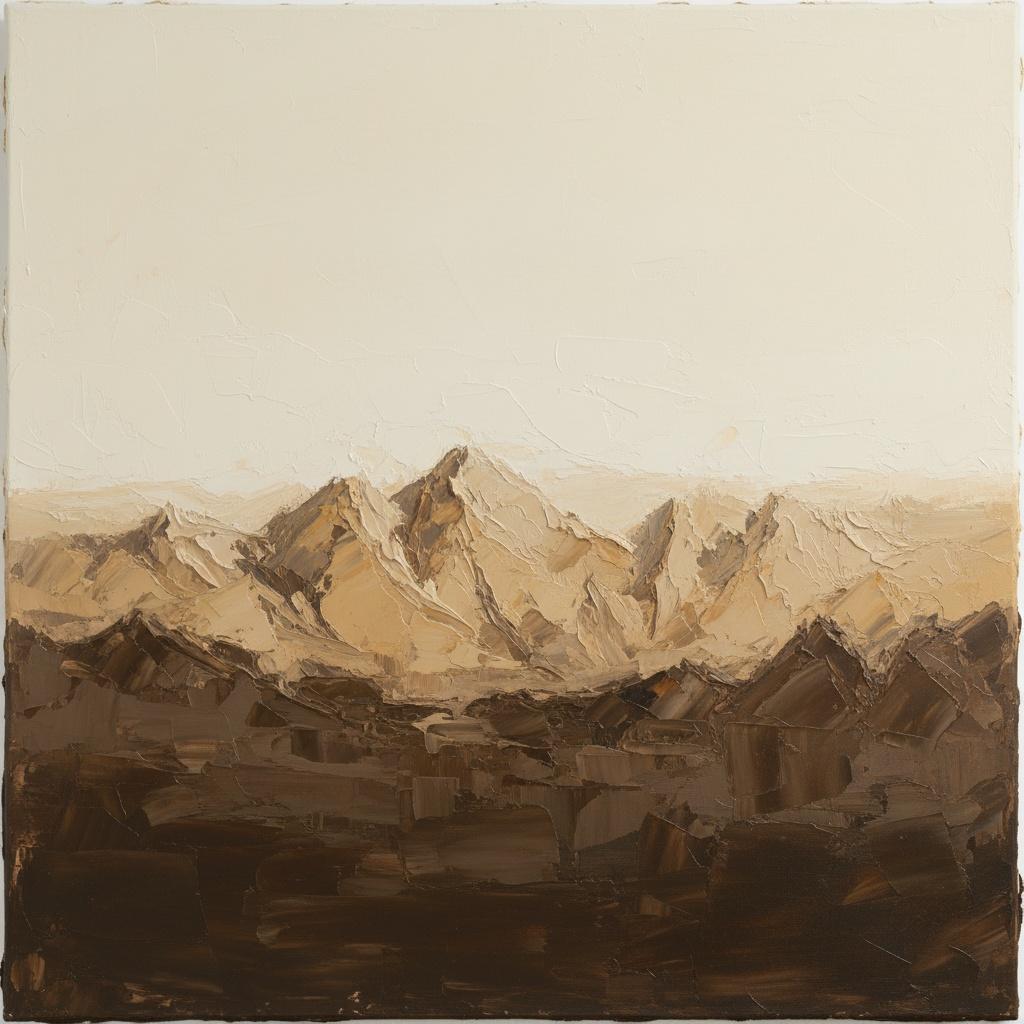 Ethereal Monoliths In Earth And Light: A Monumental Study Of Textured Silence — David Moreau