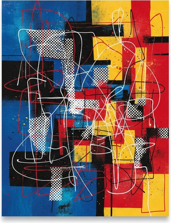 Fragmented Rhythm In Primary Planes: A Singular Study Of Geometric Chaos And Motion — Christian Noiret