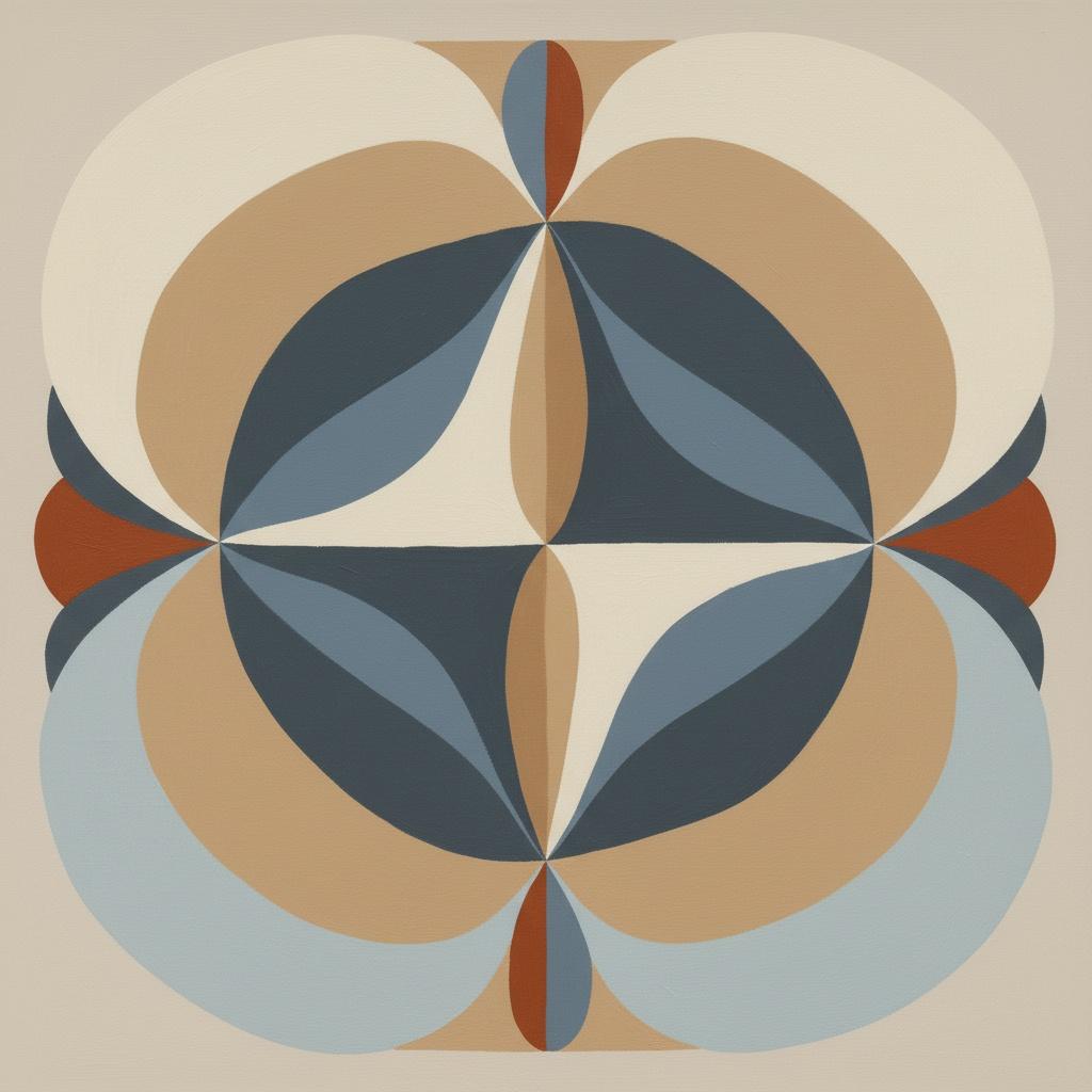 Symmetry Of Silence: A Meditative Study In Earthly Tones And Organic Geometry — Laurent Fabre