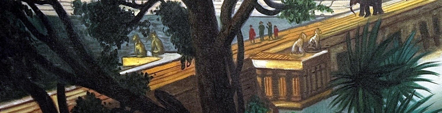 View of the West Entrance of Angkor Wat - detail