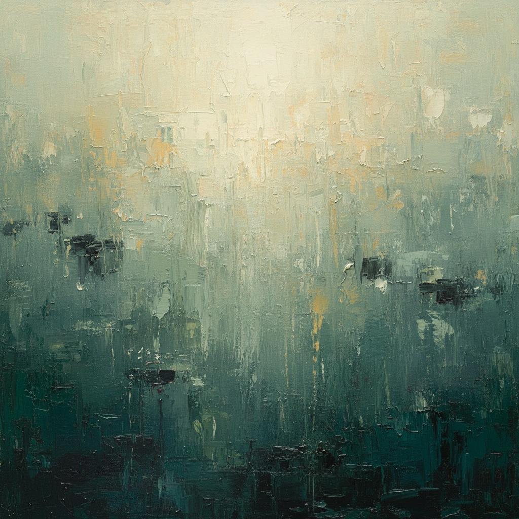 Ethereal Descent: A Luminous Fragment Of Silent Forest And Misted Light — Laurent Fabre