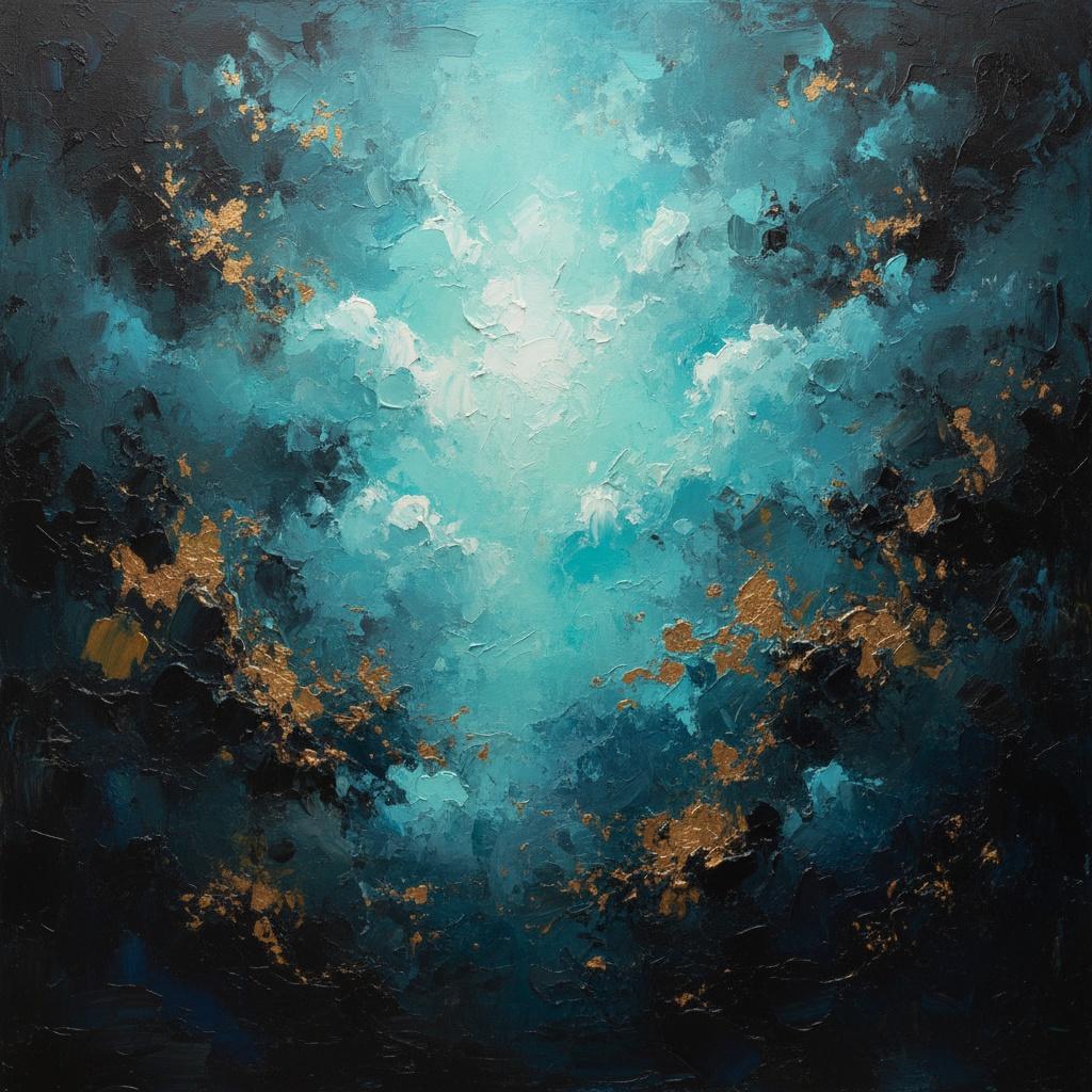 Celestial Radiance In Midnight Blue: A Monumental Study Of Luminous Kinetic Energy — Christian Noiret