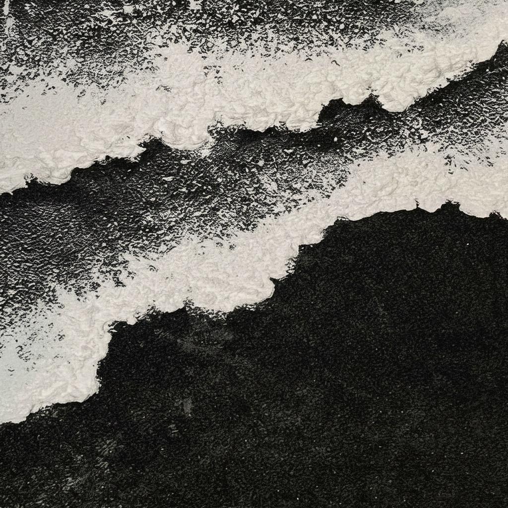 Monolithic Fragments Of Shadow And Eroded Light In A Singular Abstract Vision — David Moreau