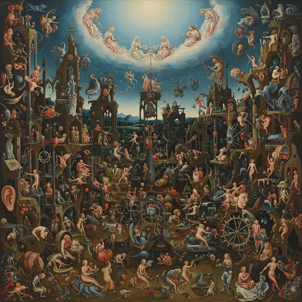 The Celestial Fracture: A Symphony Of Fragmented Souls — Marc Duvallier