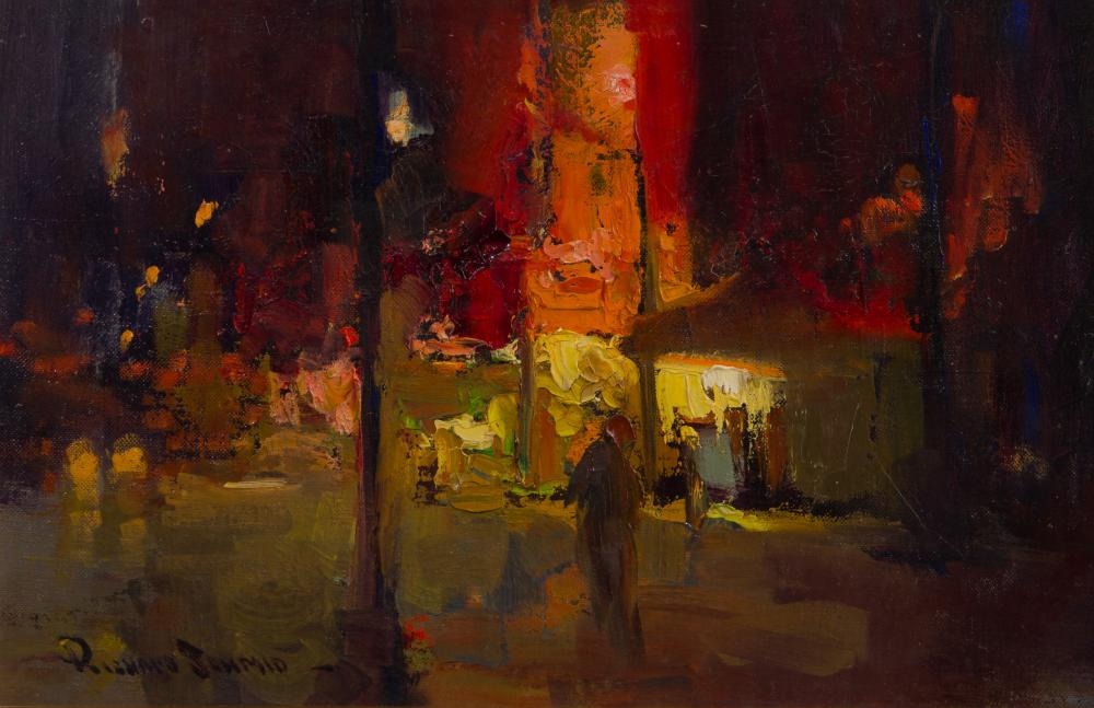 Oil On Board — Richard Schmid