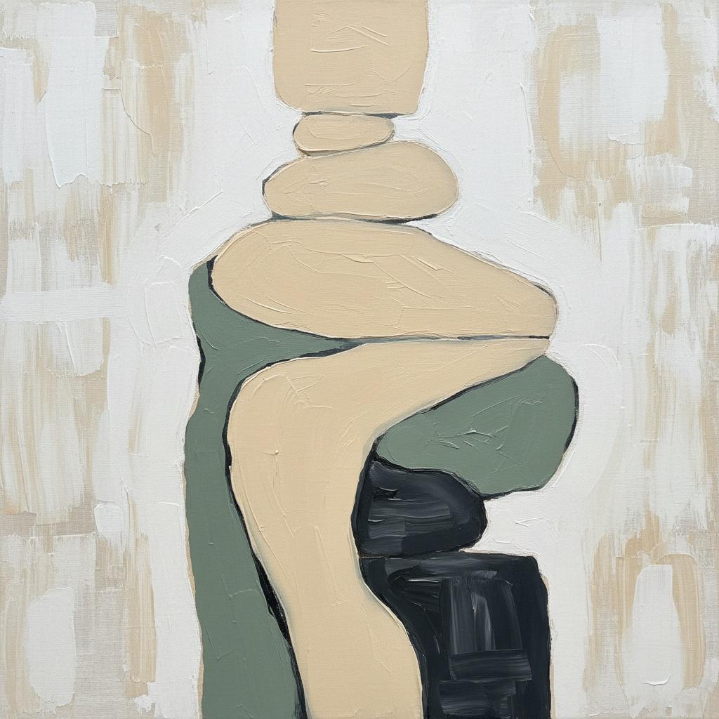 Monolithic Silence: A Totemic Study Of Earthly Layers And Meditative Organic Forms — Laurent Roche