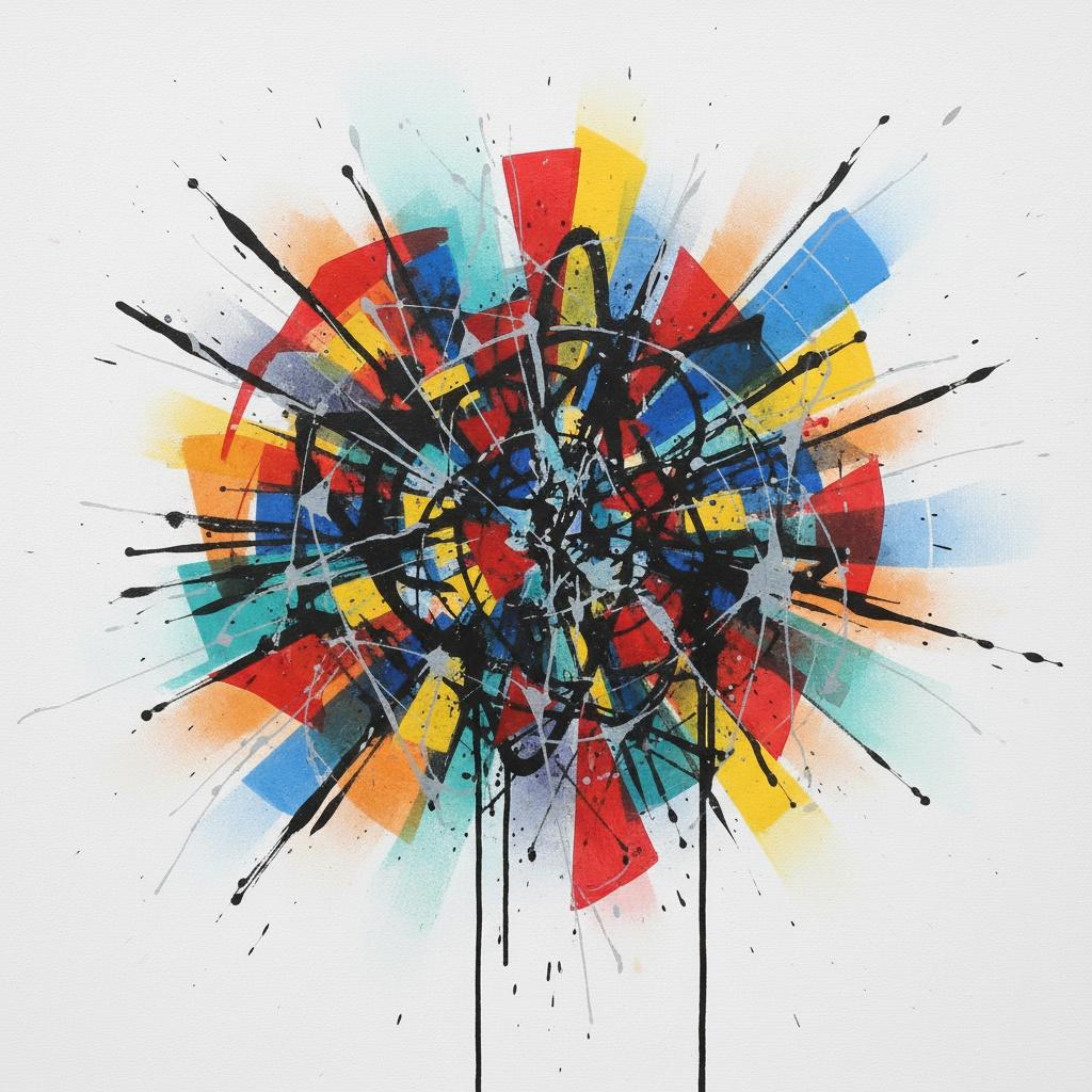 Primal Radiance: A Singular Explosion Of Geometric Chaos And Kinetic Primary Energy — Christian Noiret