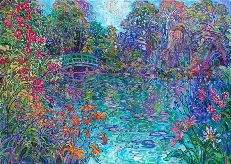 Monet's Bridge — Erin Hanson