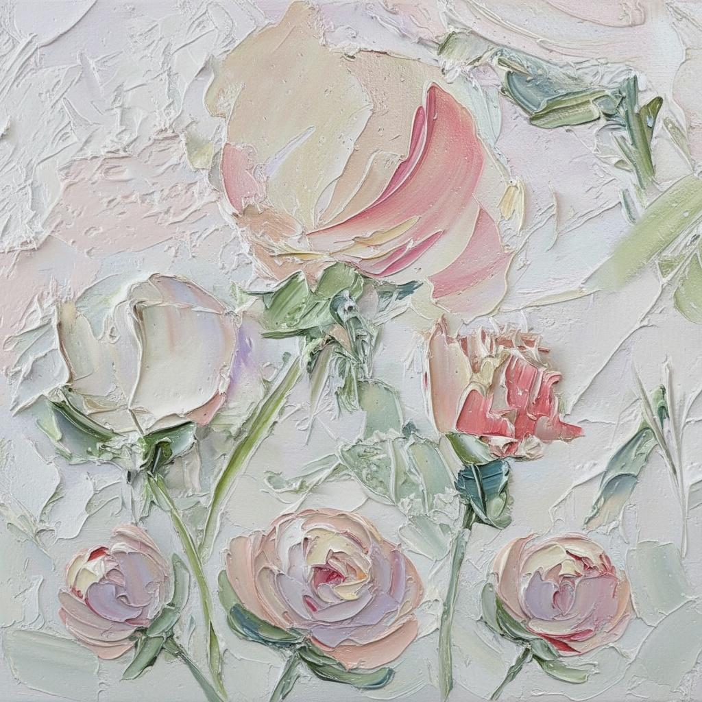 Ethereal Bloom In Relief: A Meditative Study Of Sculptural Petals And Soft Light — David Moreau