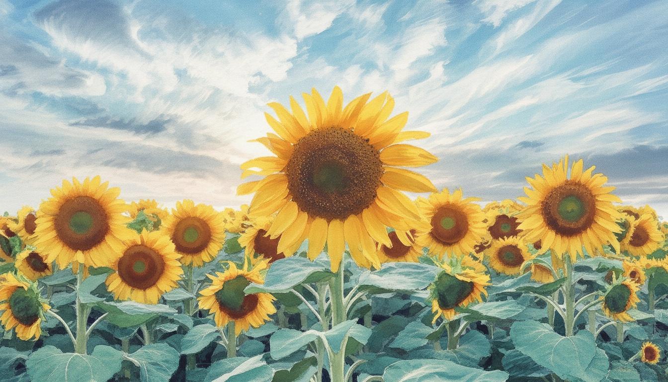 L'éclat Solaire: A Symphony Of Ochre And Sky — Éléonore Richard