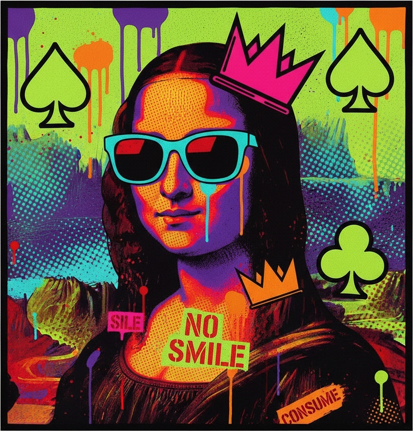 Neon Sovereignty: A Fragmented Iconography Of Chaos And Electric Permanence — Caroline Pelletier