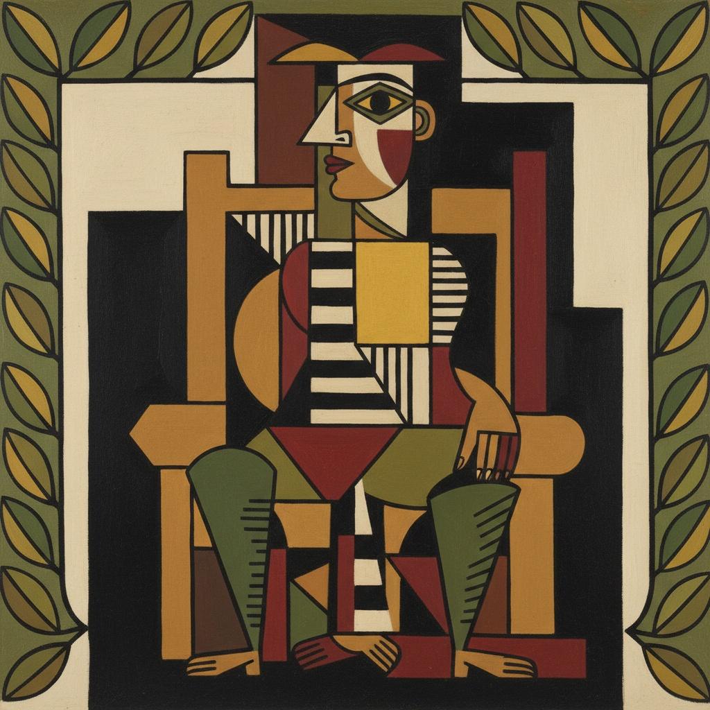 The Fragmented Sovereign In Verdant Geometry — Marc Duvallier