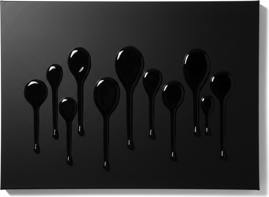 Obsidian Rhythms: A Monochromatic Study Of Fluidity And Silent Midnight Grace — David Moreau