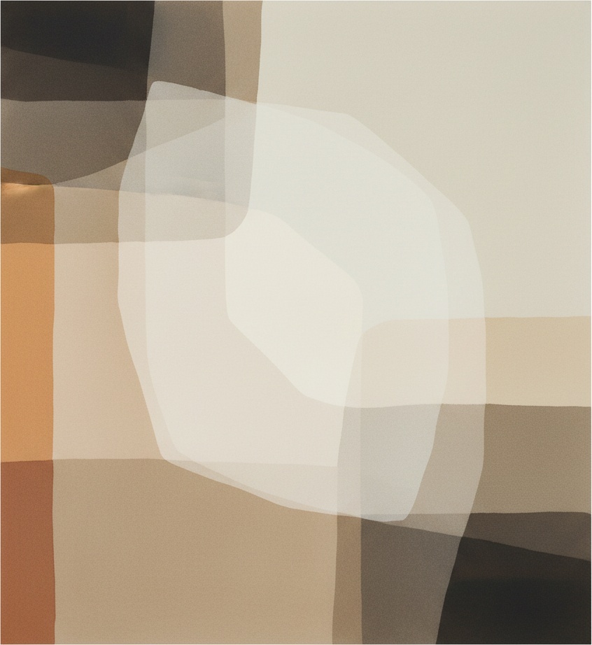 Luminous Core Of Silent Shadows In An Eternal Monochromatic Dreamscape — Laurent Fabre