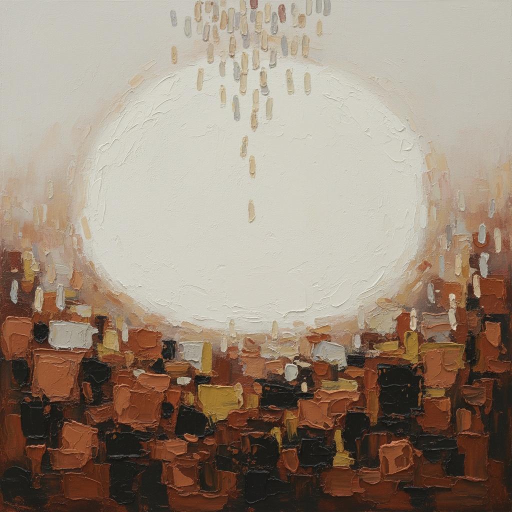 Celestial Descent: A Monumental Study Of Ethereal Light And Earthbound Shadows — David Moreau