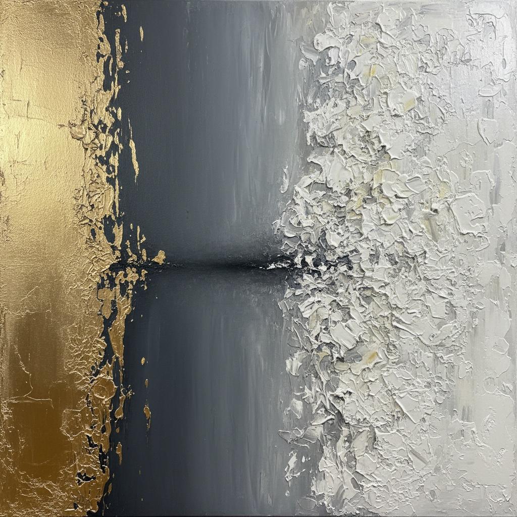 Ephemeral Horizon: A Monumental Study Of Gilded Chaos And Sculptural Light — David Moreau