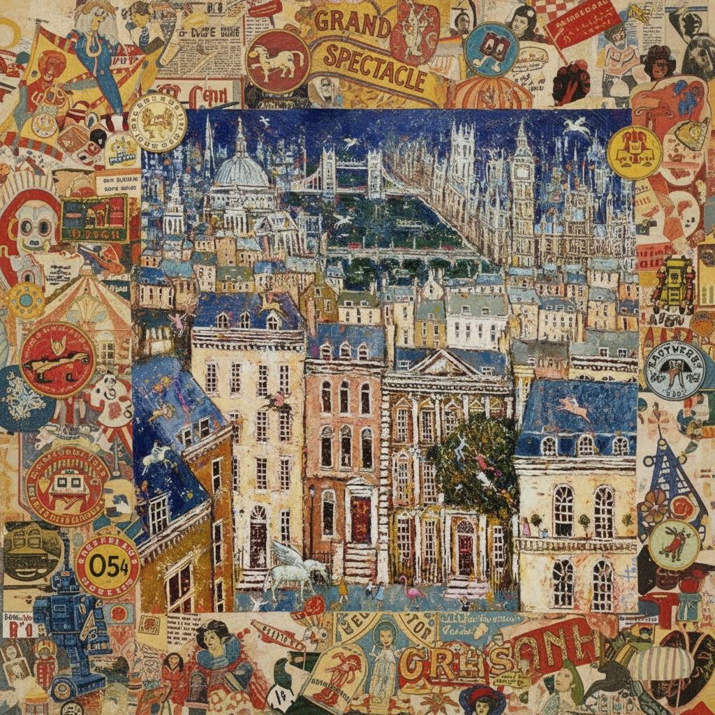 Fragmented Chronicles Of An Eternal City In Prussian Blue And Aged Ochre — Agathe Rolland
