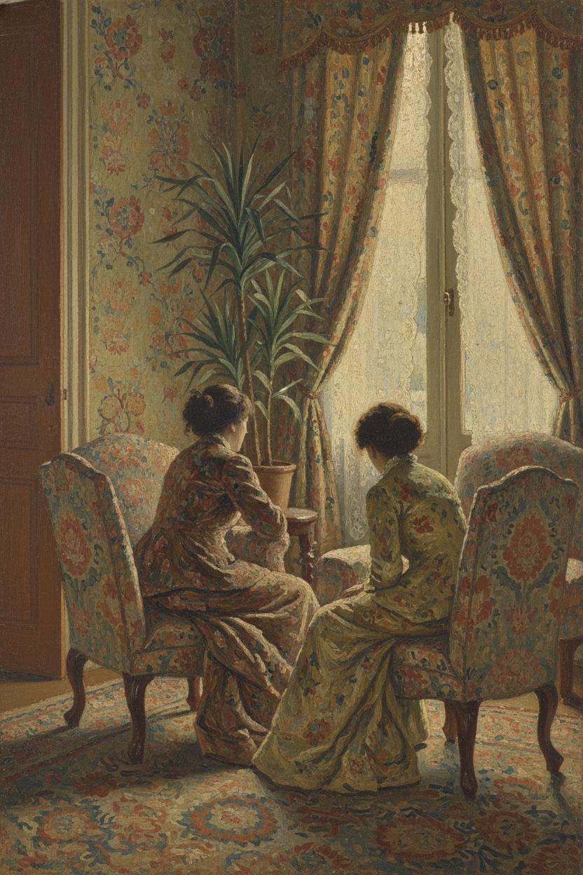 The Intimacy Of Patterned Shadows: A Private Afternoon — Adèle Petit