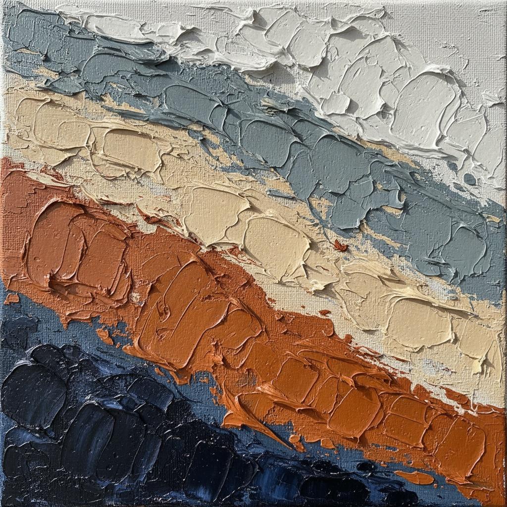 Ethereal Strata: A Monumental Study Of Sculptural Earth And Midnight Shadows — David Moreau