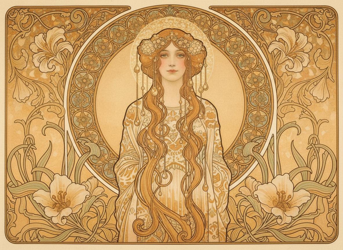 Aurelia: The Eternal Gilded Bloom — Isabelle Michel