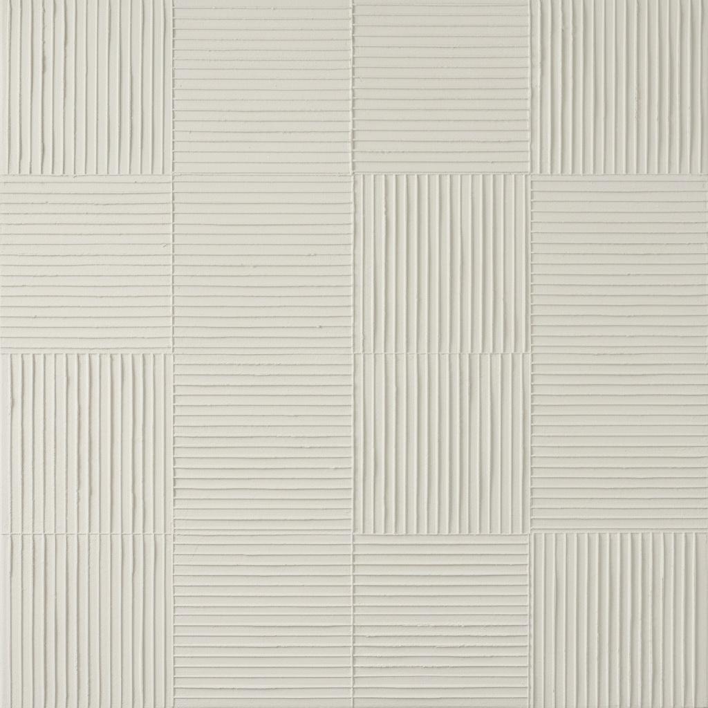 Monochromatic Rhythms In Sculptural Relief: A Meditative Study Of Structured Serenity — David Moreau