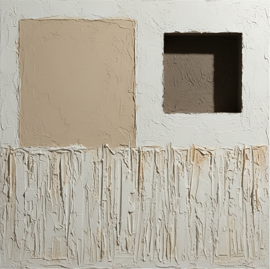 Monolithic Silence: A Sculptural Study In Sand, Shadow, And Architectural Depth — David Moreau