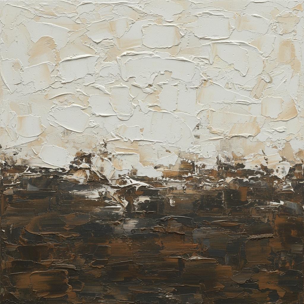 Monolithic Strata: A Sculptural Study Of Earth, Shadow, And Ethereal Light — David Moreau