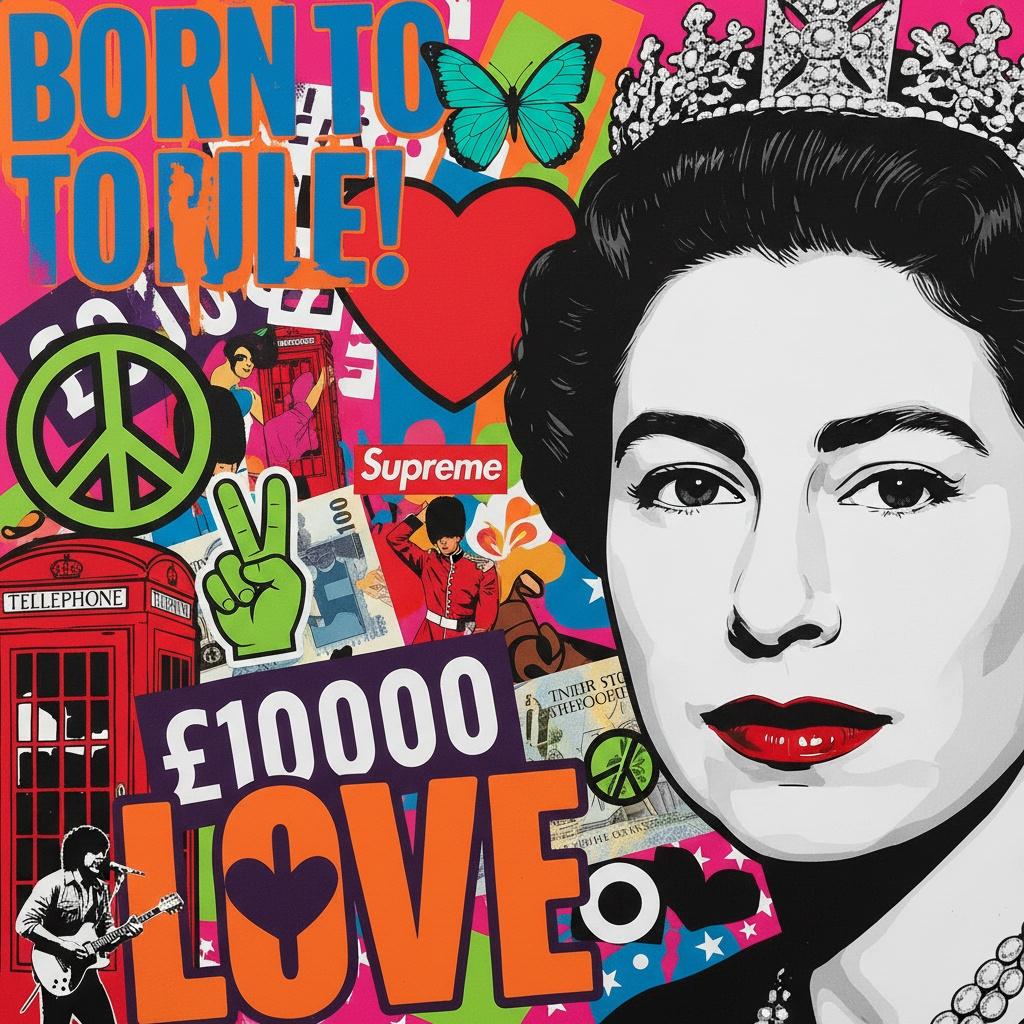 Chromatic Chaos: A Singular Fragmented Portrait Of Sovereign Pop Art Splendor — Caroline Pelletier