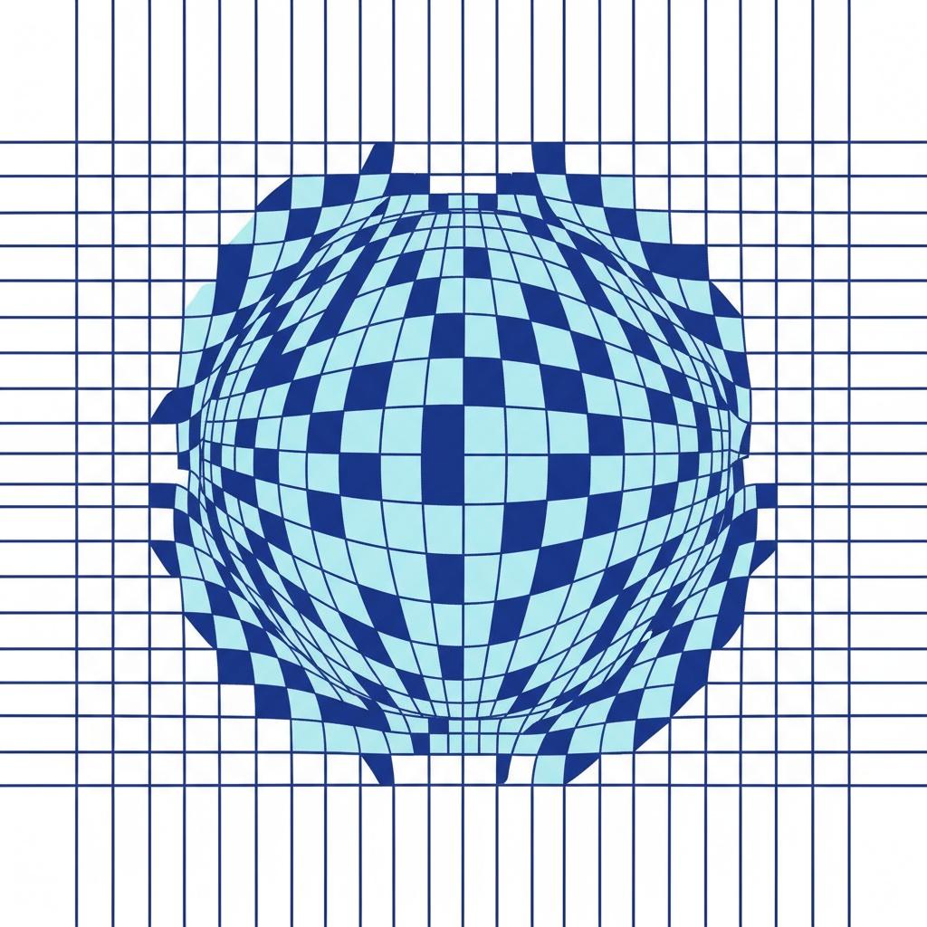 Crystalline Distortion: The Azure Singularity — Marc Duvallier