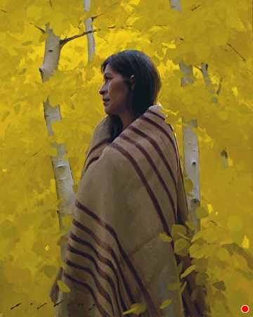 Golden Woodland — Jeremy Lipking