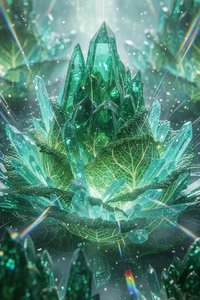 The Emerald Pulse: Resonance Of The Living Prism — Hélène Dubois