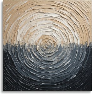 Monolithic Vortex In Charcoal And Cream: A Singular Study Of Radial Motion — David Moreau