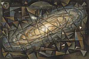 The Deconstruction Of Celestial Order — Jacques Villedieu, Analytic Cubism