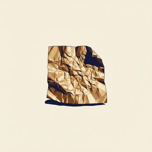 Fragmented Ochre Monolith: A Singular Study Of Geometric Tension And Midnight Shadows — Chloé Tessier