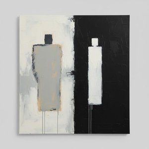 Primordial Totems: A Monumental Dialogue Between Light And Shadowed Void — Laurent Vionnet