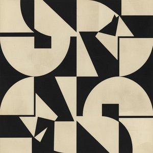 Monolithic Intersections Of Shadow And Cream In A Singular Geometric Arrangement — Laurent Fabre, Neo-abstract Art (modern Abstract Compositions)