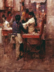 Indian Market — Richard Schmid
