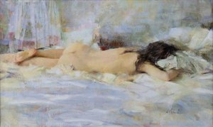 Reclining Nude — Richard Schmid