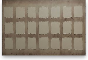 Fragmented Echoes Of Antiquity In A Monochromatic Grid Of Weathered Earth — David Moreau