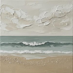 Ethereal Strata: A Monumental Study Of Sculptural Tides And Silent Coastal Horizons — Laurent Roche