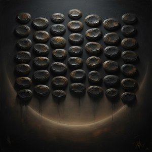 Monolithic Echoes Of Charred Earth In A Suspended State Of Eternal Melancholy — David Moreau