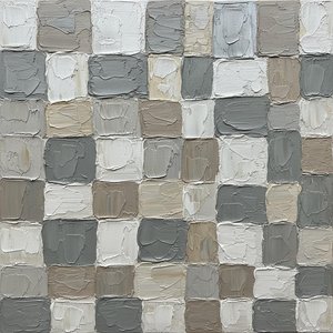 Fragmented Monolith: An Introspective Exploration Of Tactile Neutrals And Organic Cellular Form — David Moreau, Plaster & Texture Art