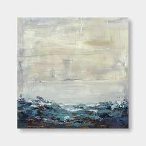 Ethereal Horizon: A Meditative Study Of Textured Earth And Atmospheric Silence — Laurent Roche