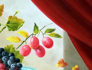Classical Fruit Still Life With Golden Chalice