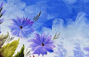 Impressionistic Floral Still Life With Peonies