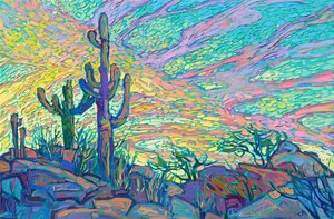 Dawning Saguaro — Erin Hanson