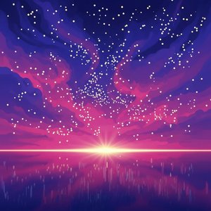 Celestial Radiance: A Singular Vision Of Infinite Indigo And Ethereal Light — Isabelle Dupuis